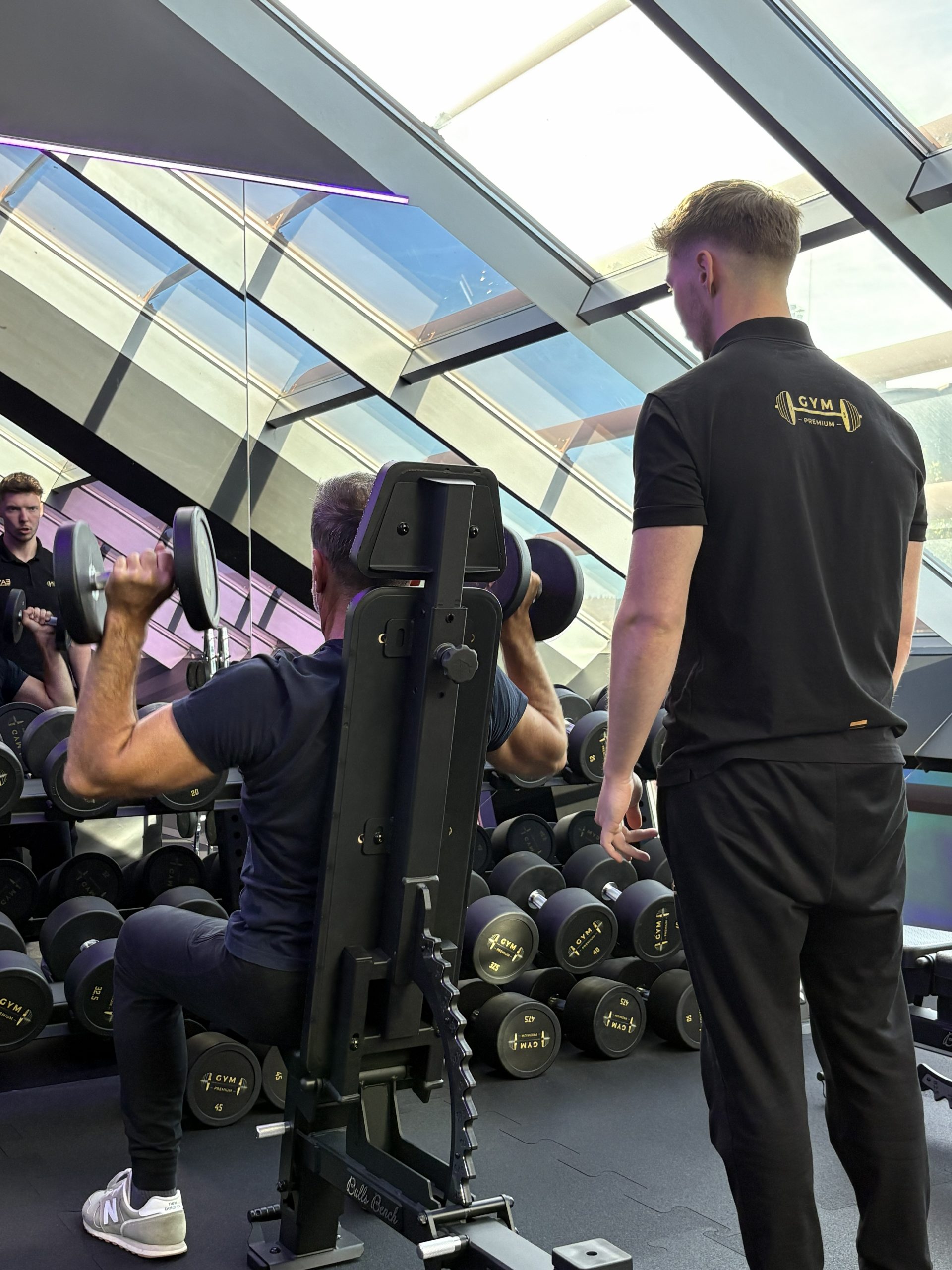 Sesja treningowa z trenerem w studio Gym Premium