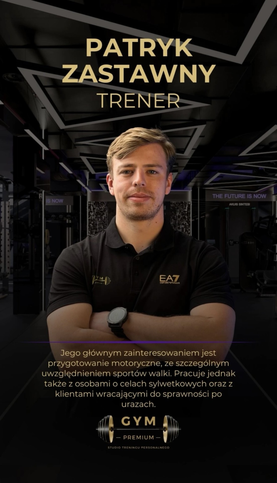 Patryk Zastawny — trener Gym Premium Wieliczka